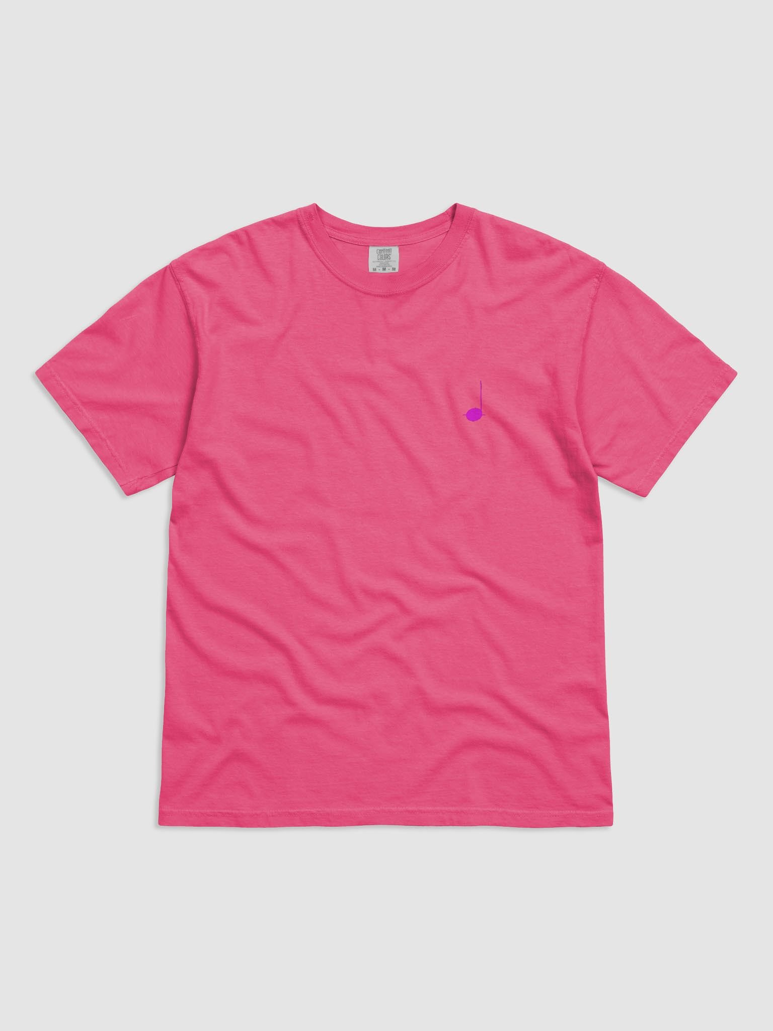 PopcornAnime Pink Note Horizon Heavyweight T-Shirt product image (2)