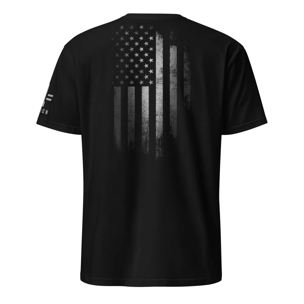 American Flag: Distressed Silver product image (1)