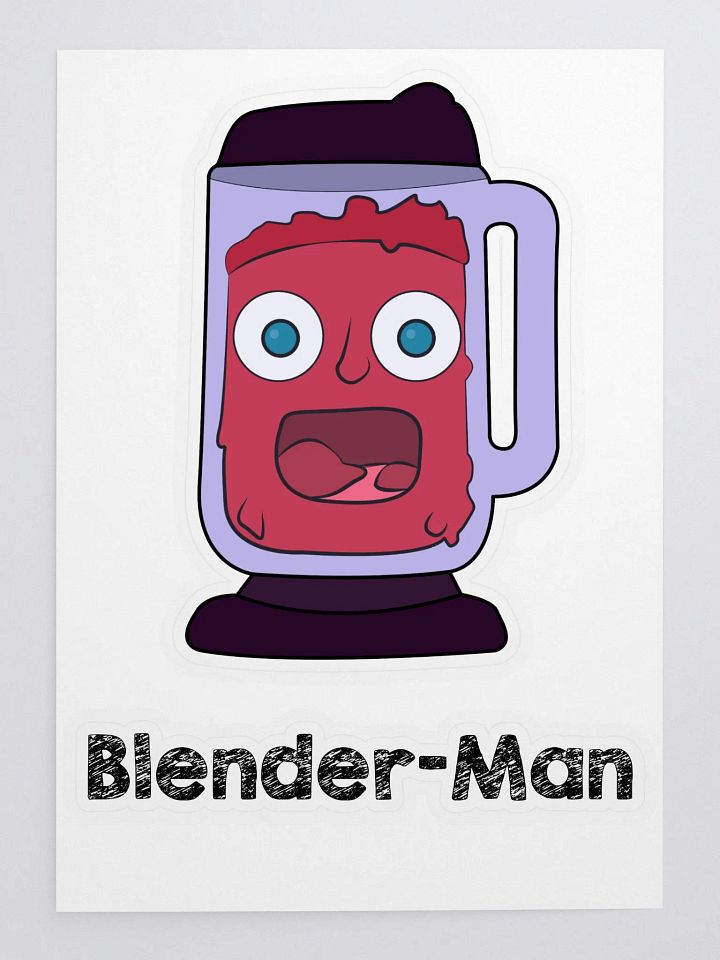 Blender-Man Sticker product image (1)