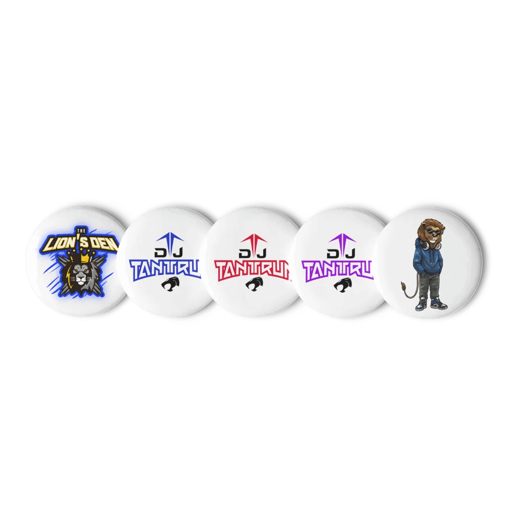 DJ TanTrum & Lion's Den Logo Pins product image (6)