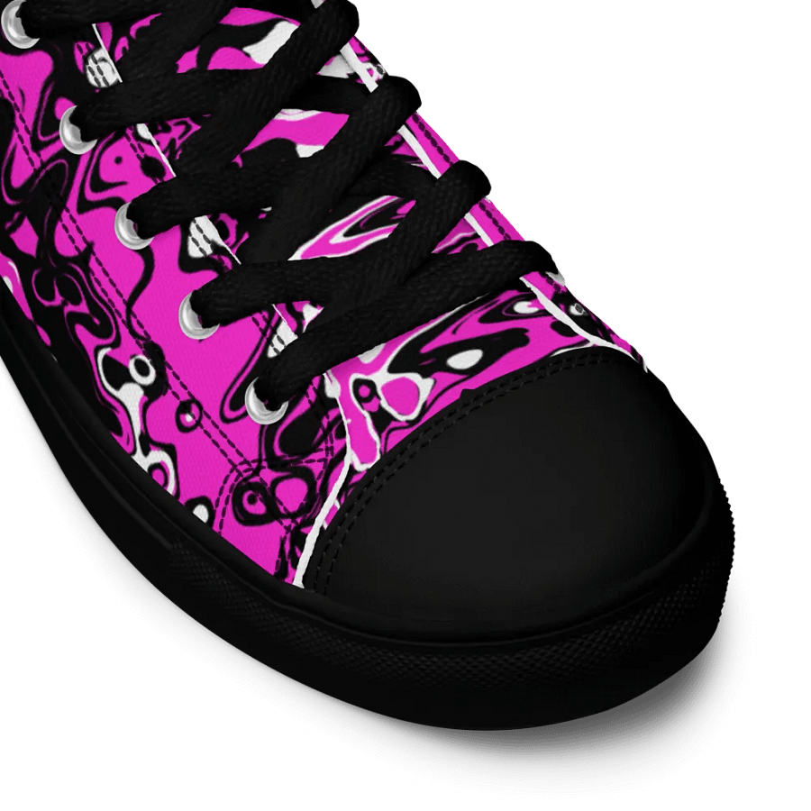 Cyberpink, high top canvas shoes (mens) product image (9)