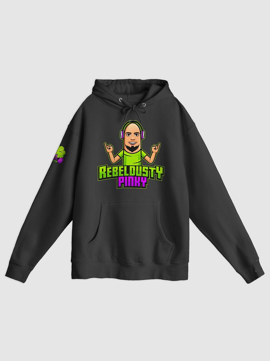 RebelDustyPinky Logo Hoodie product image (3)
