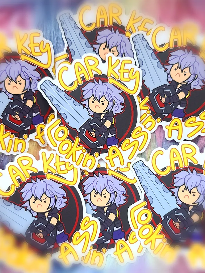 Car Key Lookin' Ass | Sticker product image (1)