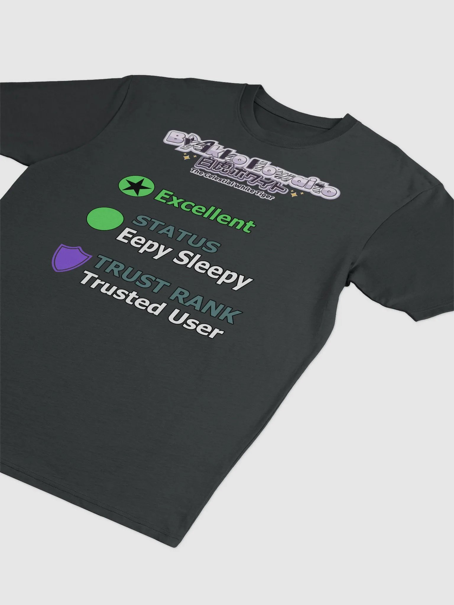 Premium Heavyweight Tee - Byakko VR Stats Eepy Sleepy Edition product image (17)