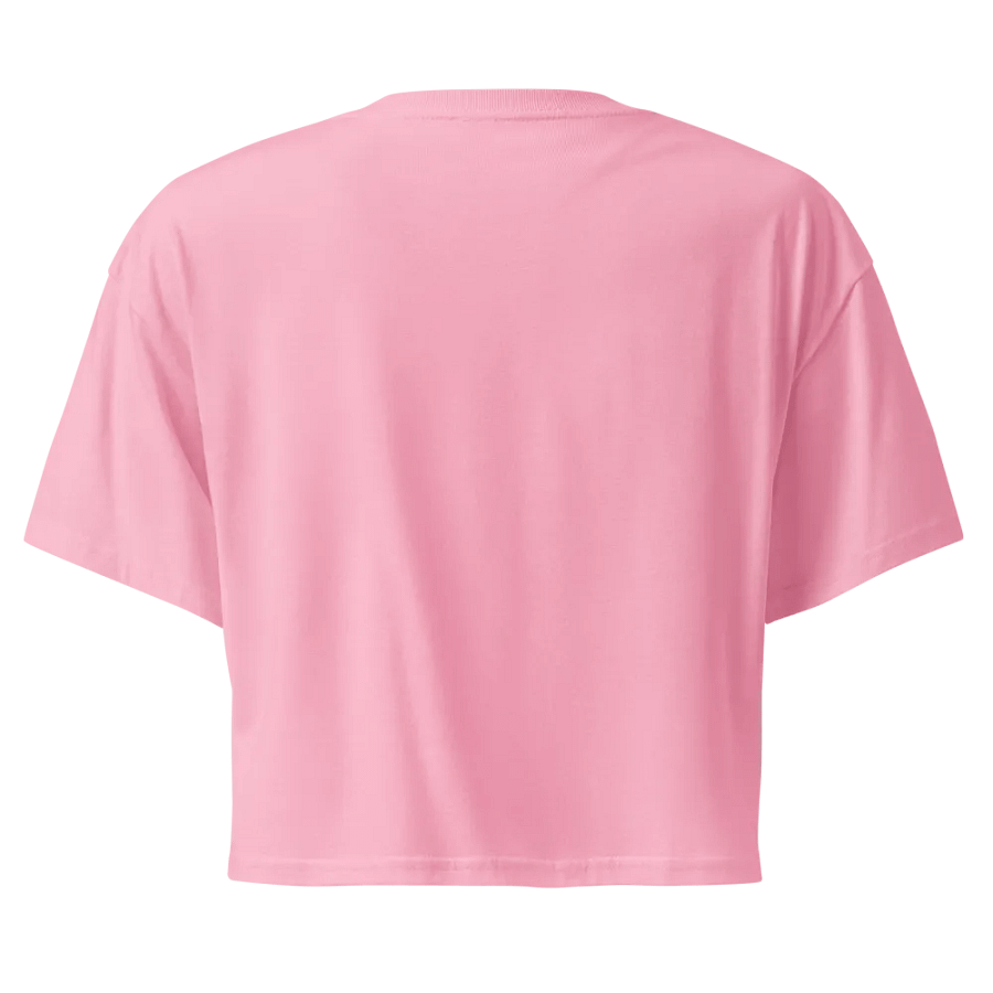 'Baddie Racoon' Women's Crop Top (Black Font) product image (10)
