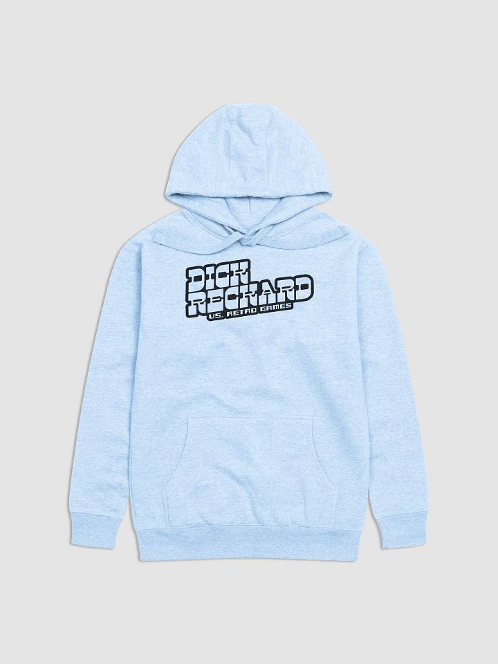 Dick Reckard vs Retro Games MonoBlack Logo Unisex Hoodie product image (2)