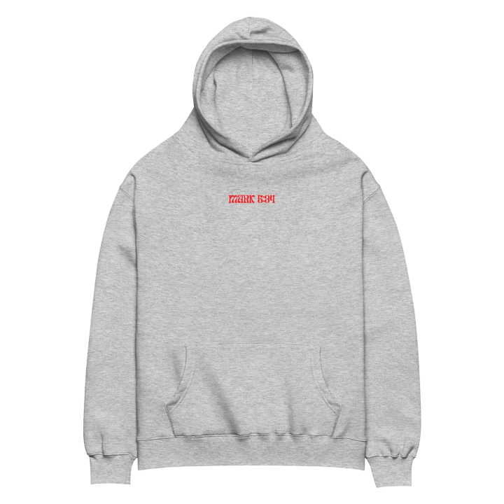 Make Me Well, Mark 5:34 Hoodie (Red) product image (1)