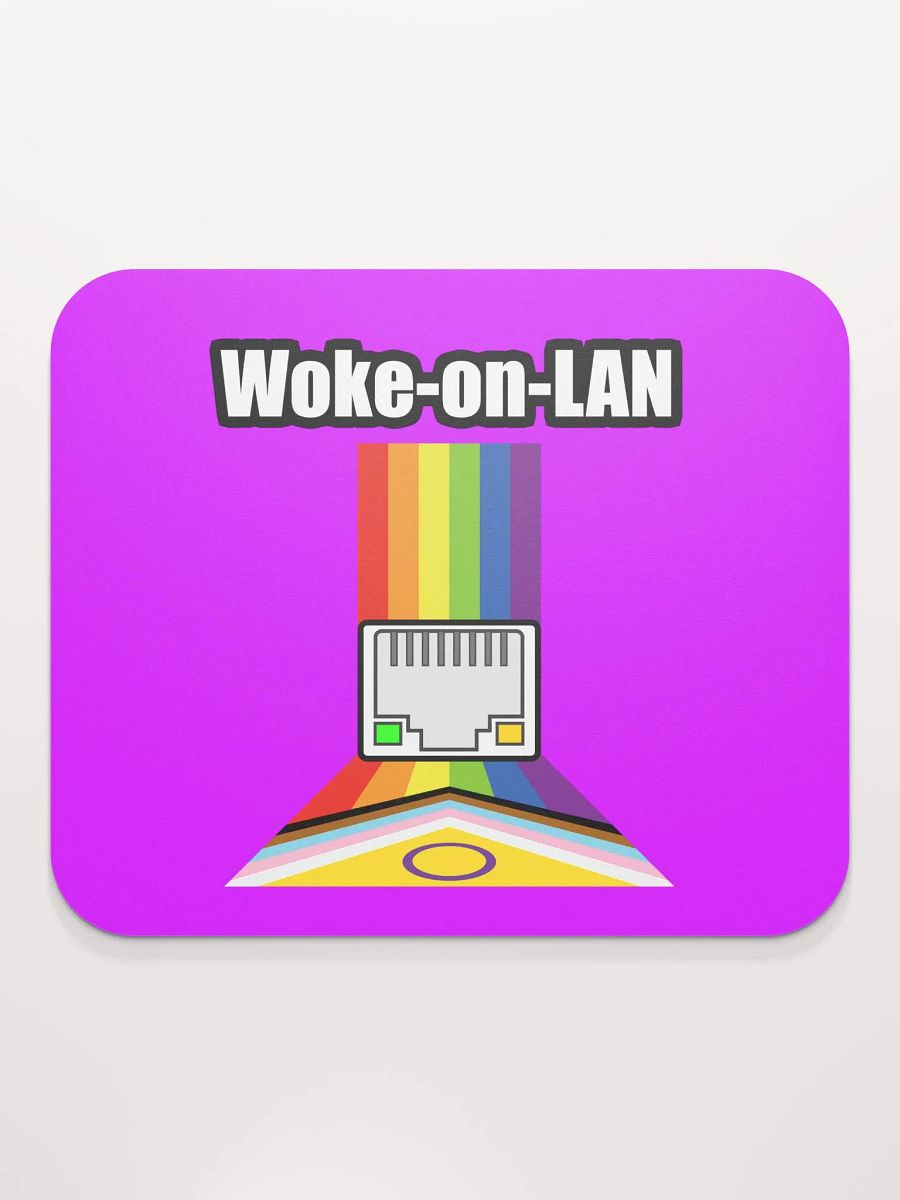 Woke on LAN Mouse Pad (Purple) product image (2)