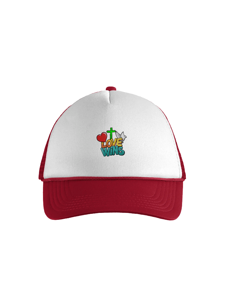 Love Wins Collection - Valucap Foam Trucker Hat product image (2)