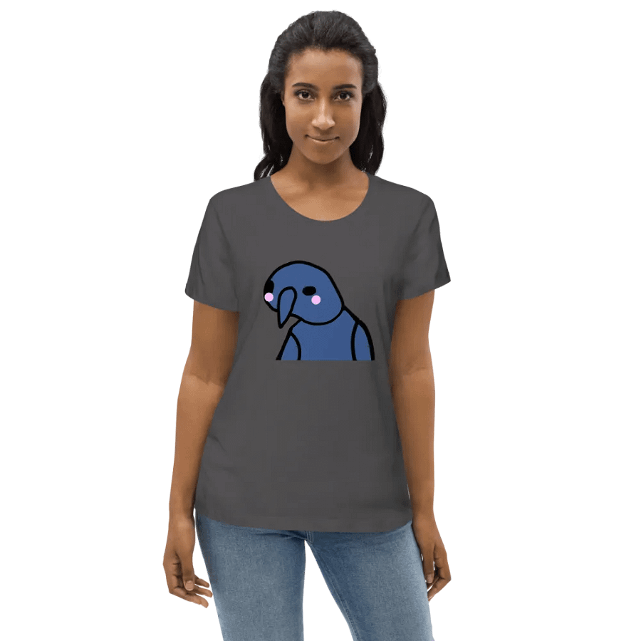 BlushSki Printed Fitted Womens Tee product image (4)