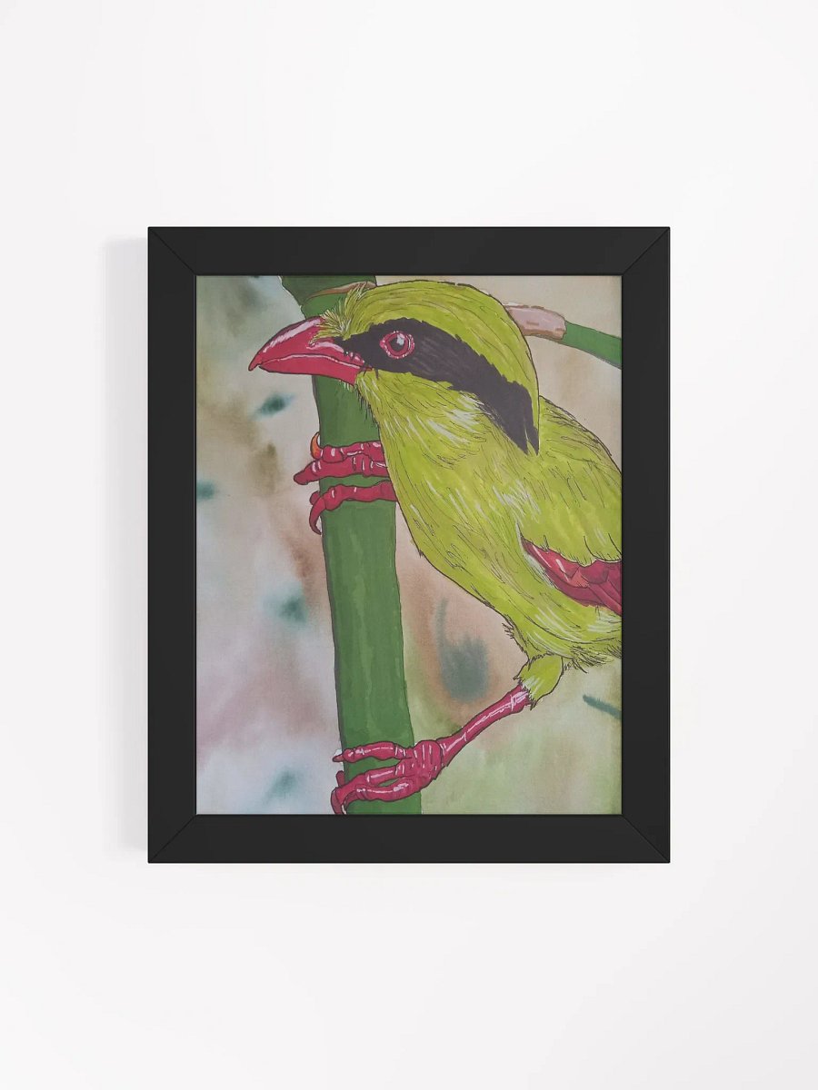 Corvid Series [02] Indochinese Green-Magpie framed print product image (4)