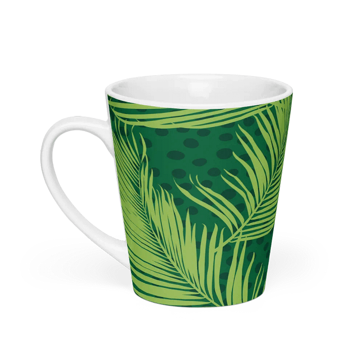 Tropical Elegance Latte Mug product image (1)