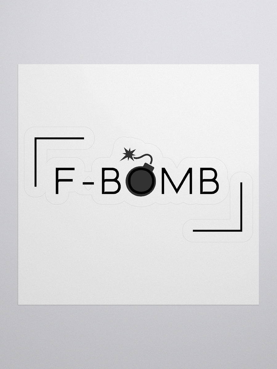 F-BOMB Sticker product image (1)