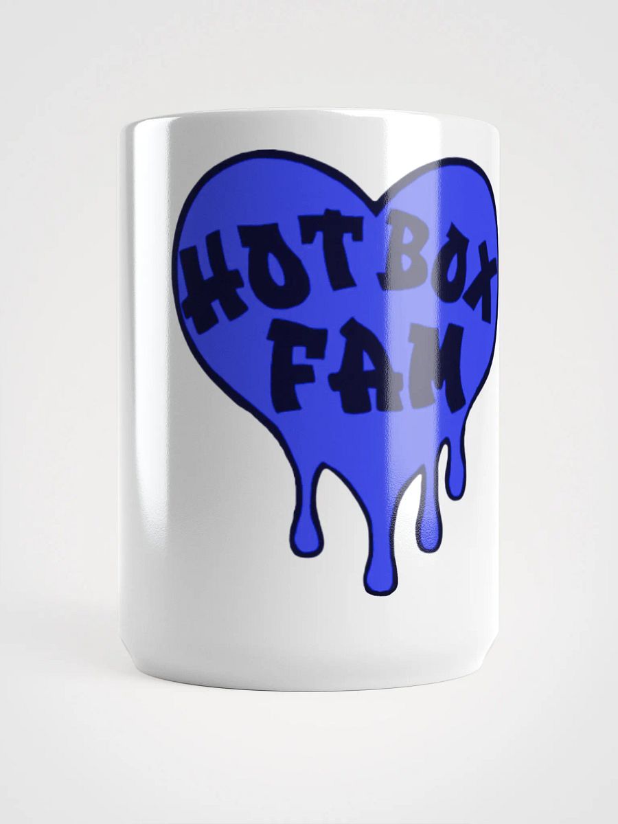 HOT BOX FAM SOLID ROYAL BLUE LOGO COFFEE MUG product image (5)
