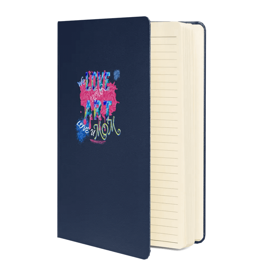 Love Art Hardcover Notebook Art Lover's Delight Hardcover Notebook for art students moms daughters friends art teachers product image (3)