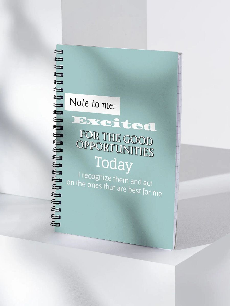 Good Opportunities Today Journal (Mint Green) product image (4)