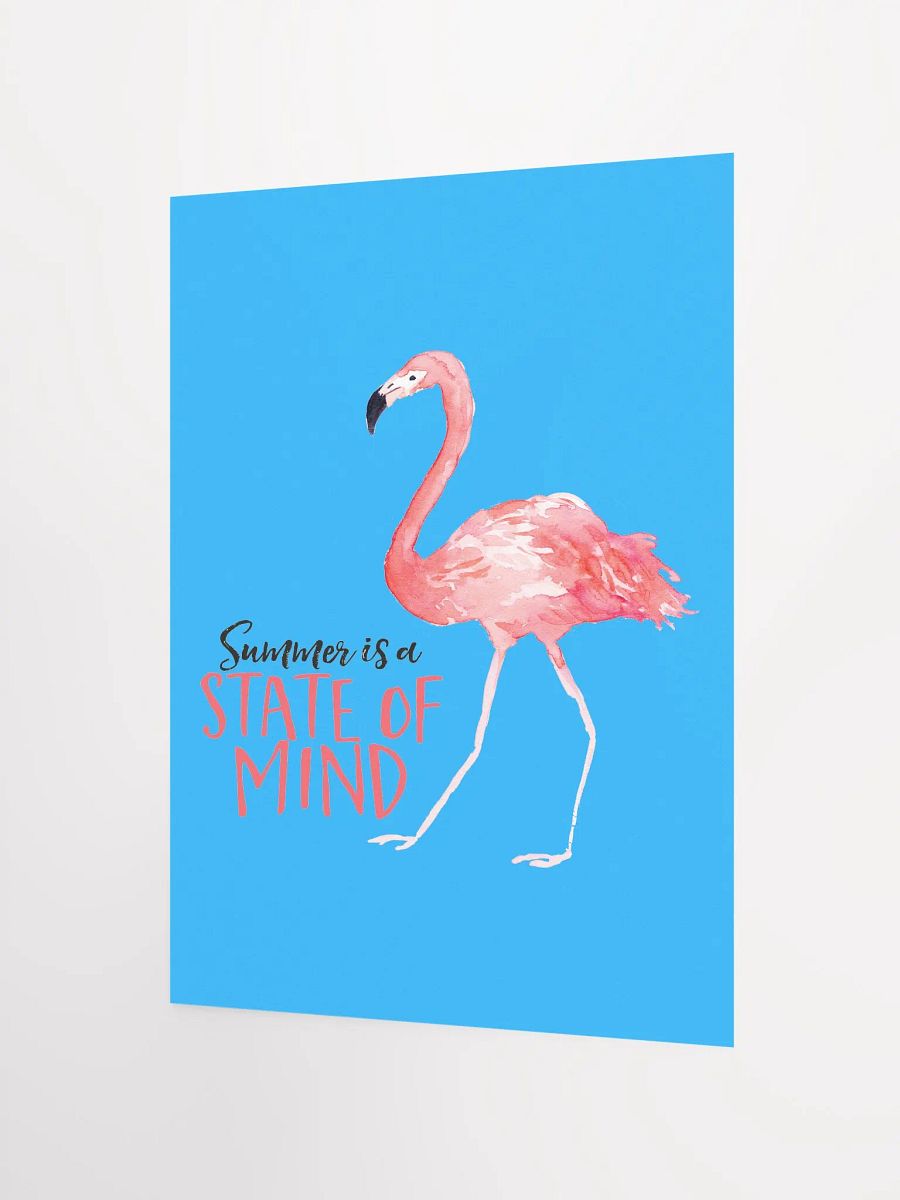 Flamingo summer vibes poster product image (6)
