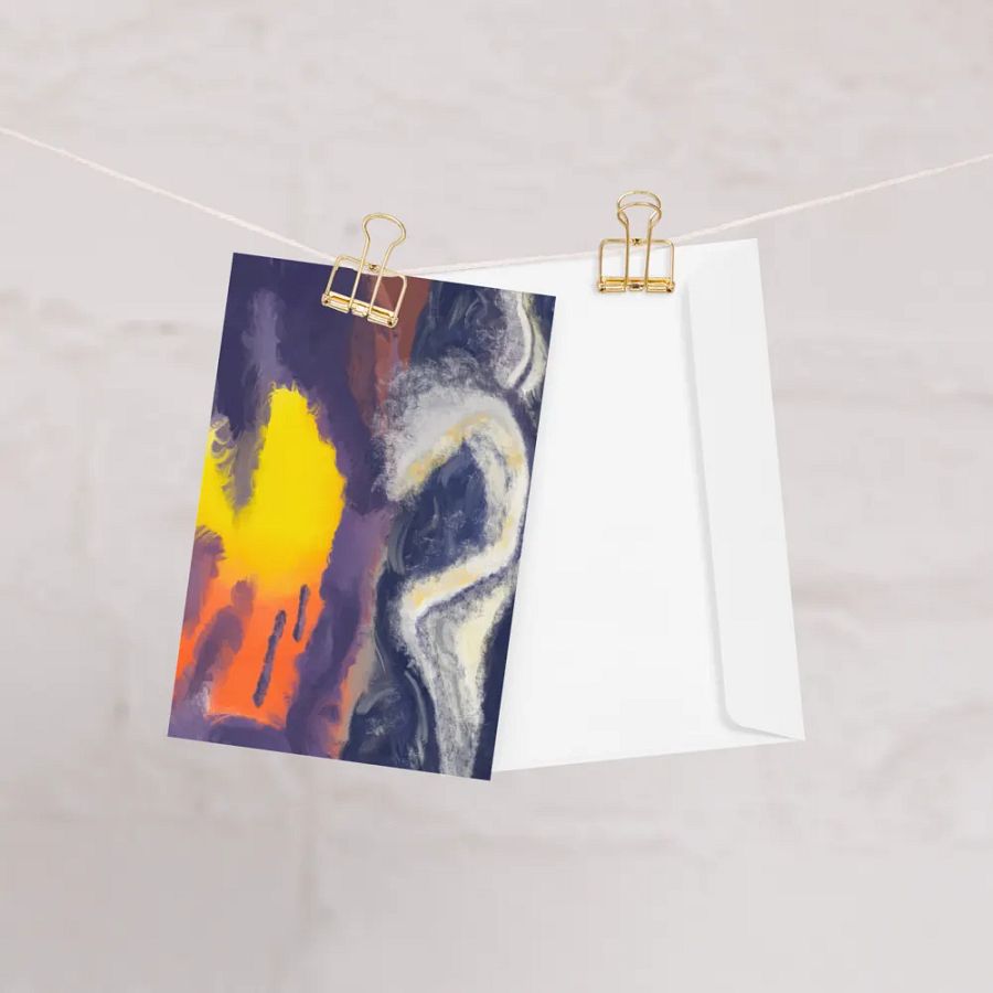 Sunset Ocean Card product image (10)