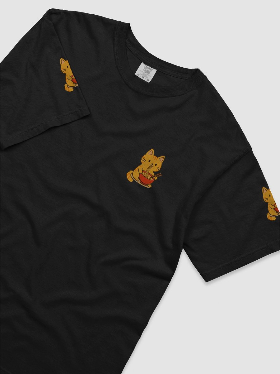 Noodle-Loving Feline Trio T-Shirt product image (7)