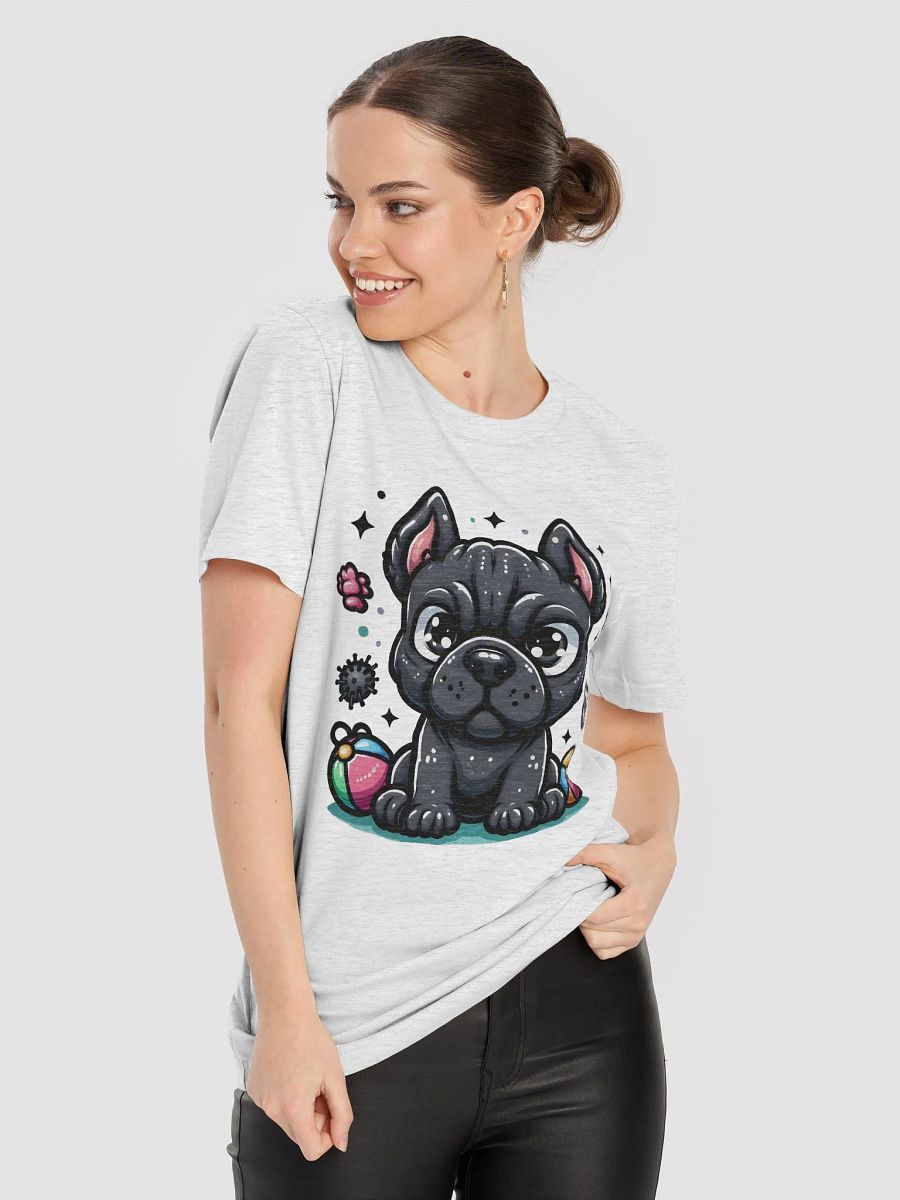 Playful Black Cane Corso T-Shirt – Surrounded by Toys Design product image (6)