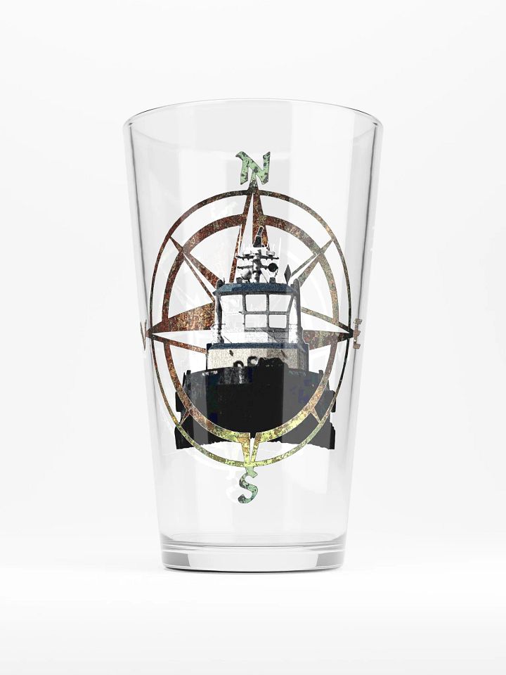 Compass Rose Pacific Titan 16oz Pint Glass product image (1)