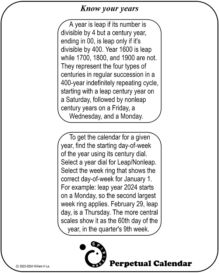 Perpetual Calendar .PNG Download Files product image (2)
