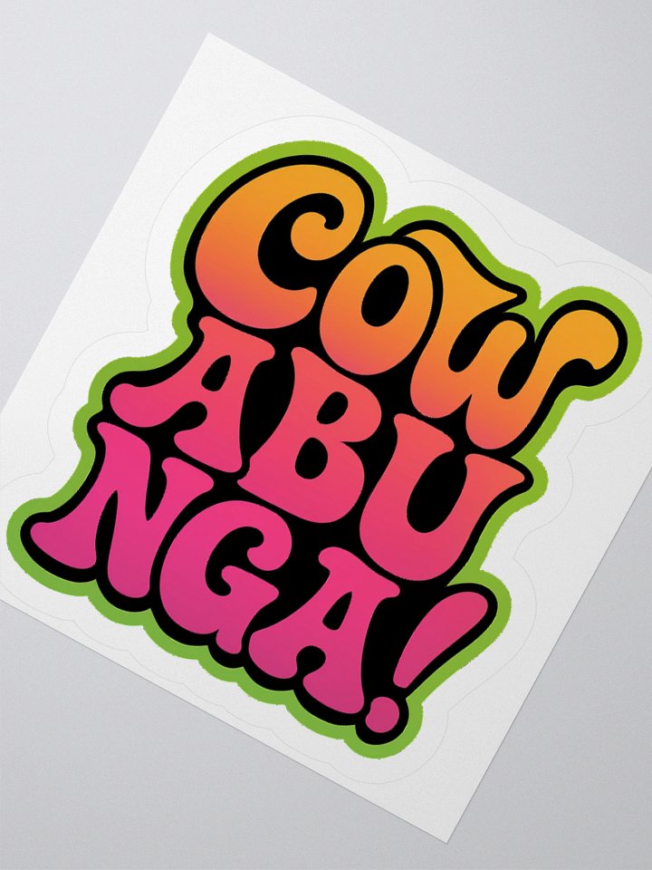 Cowabunga Sticker product image (2)