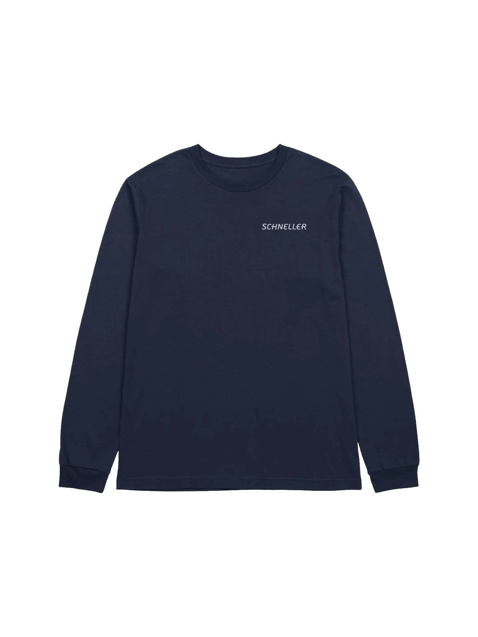 Unisex Supersoft Long Sleeve Tee - white logo product image (1)