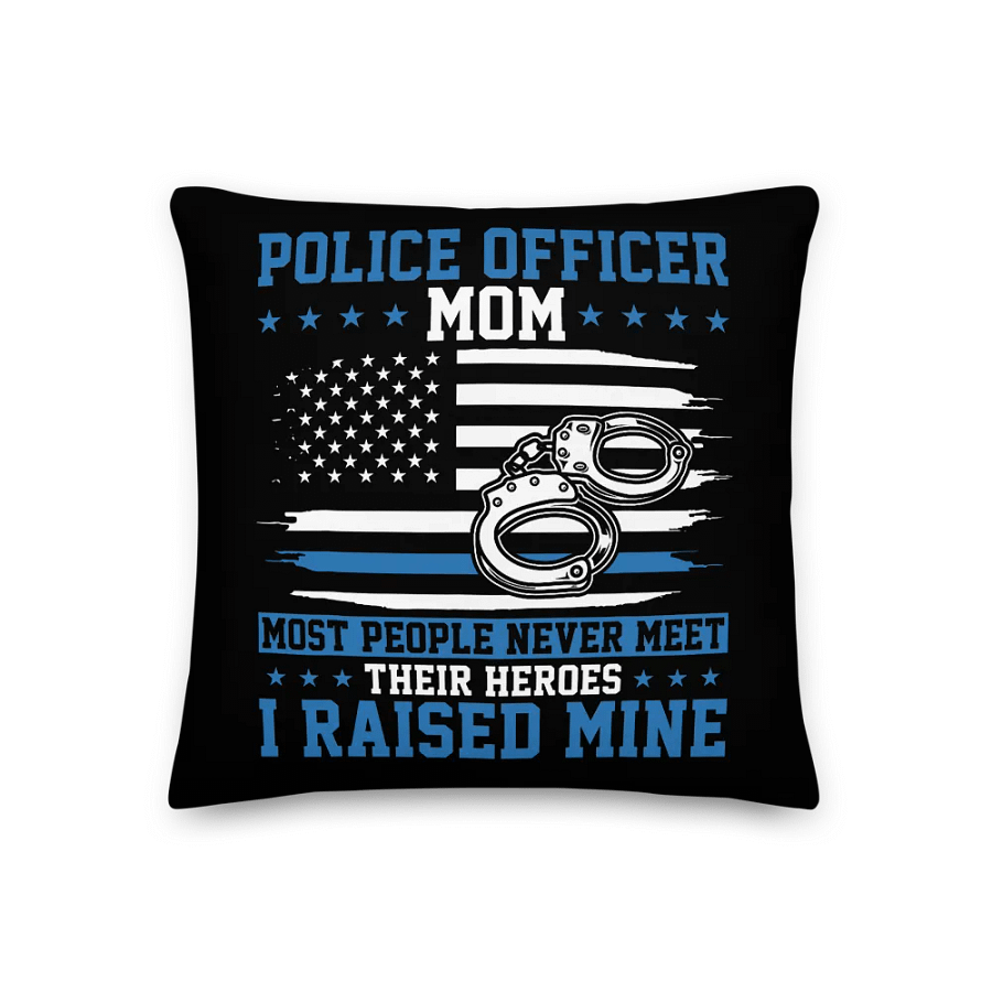 Police Officer Mom - Pillow product image (1)
