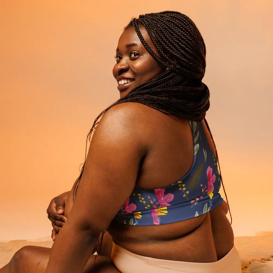 Botanical Bliss All-Over Sports Bra product image (9)