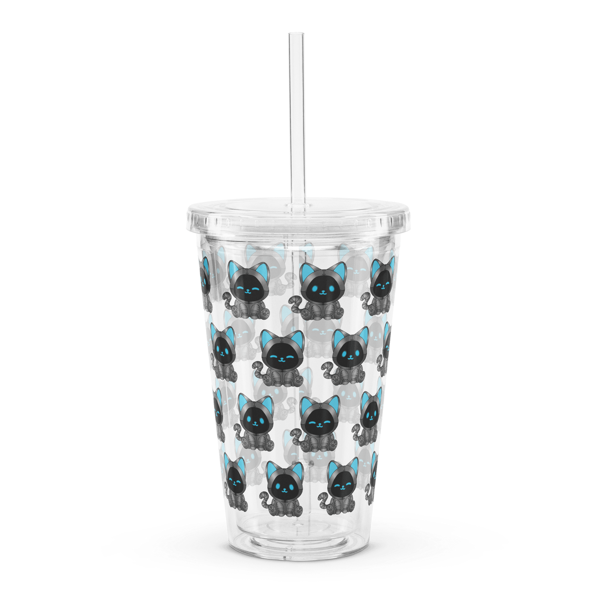 PalBot 16 oz Plastic Tumbler (Blue) product image (1)