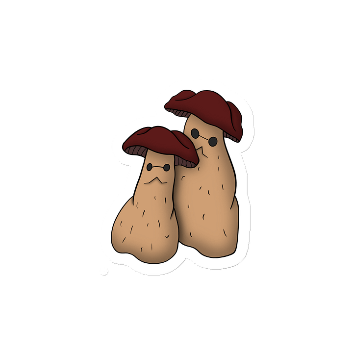 Whimsical Mushroom Friends - Die-Cut Magnets Set product image (2)