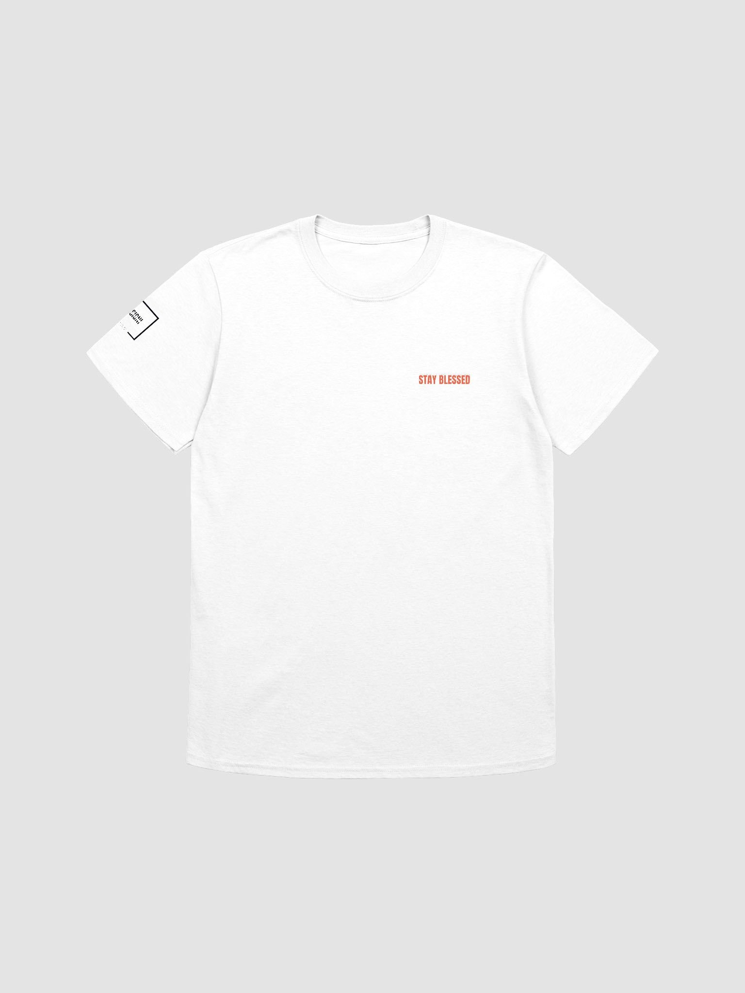 Stay Blessed Classic White T-shirt product image (3)