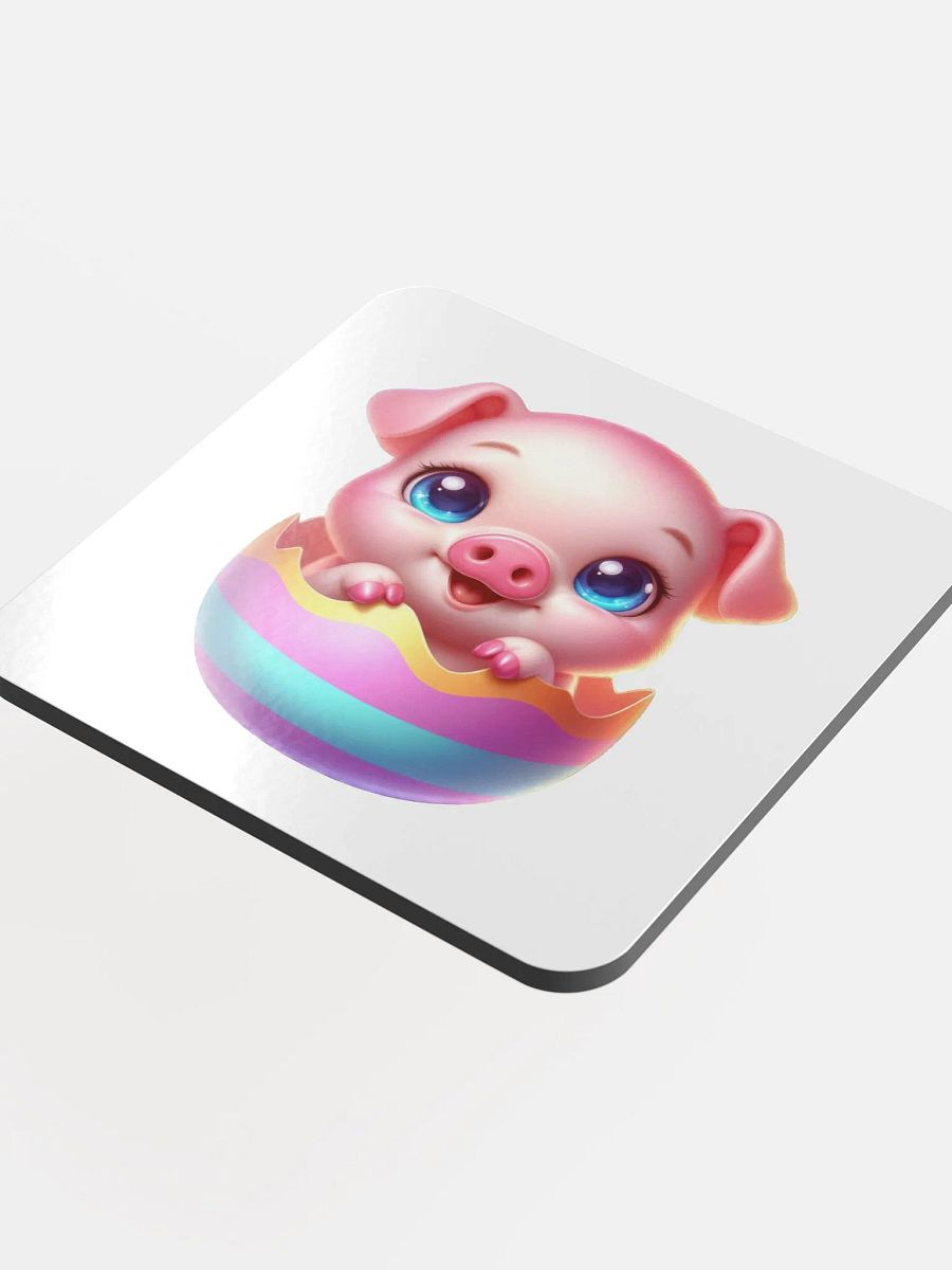 Pig Easter Egg - Coaster product image (4)