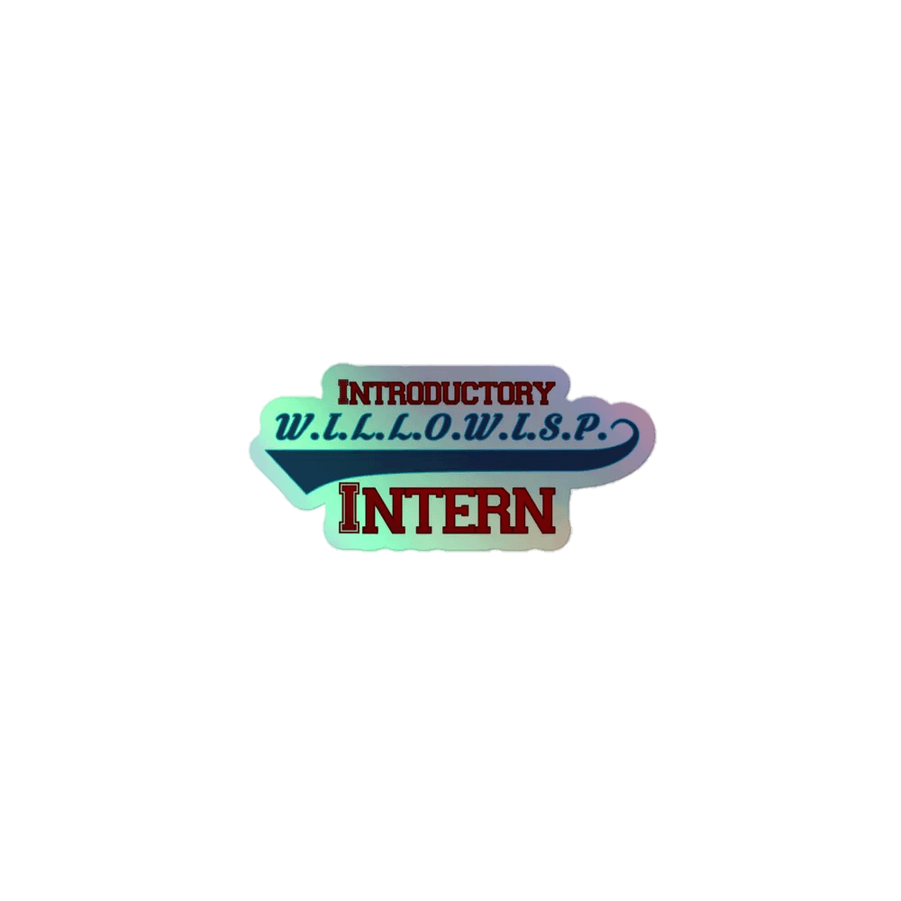 WILLOWISP Intern Sticker product image (1)