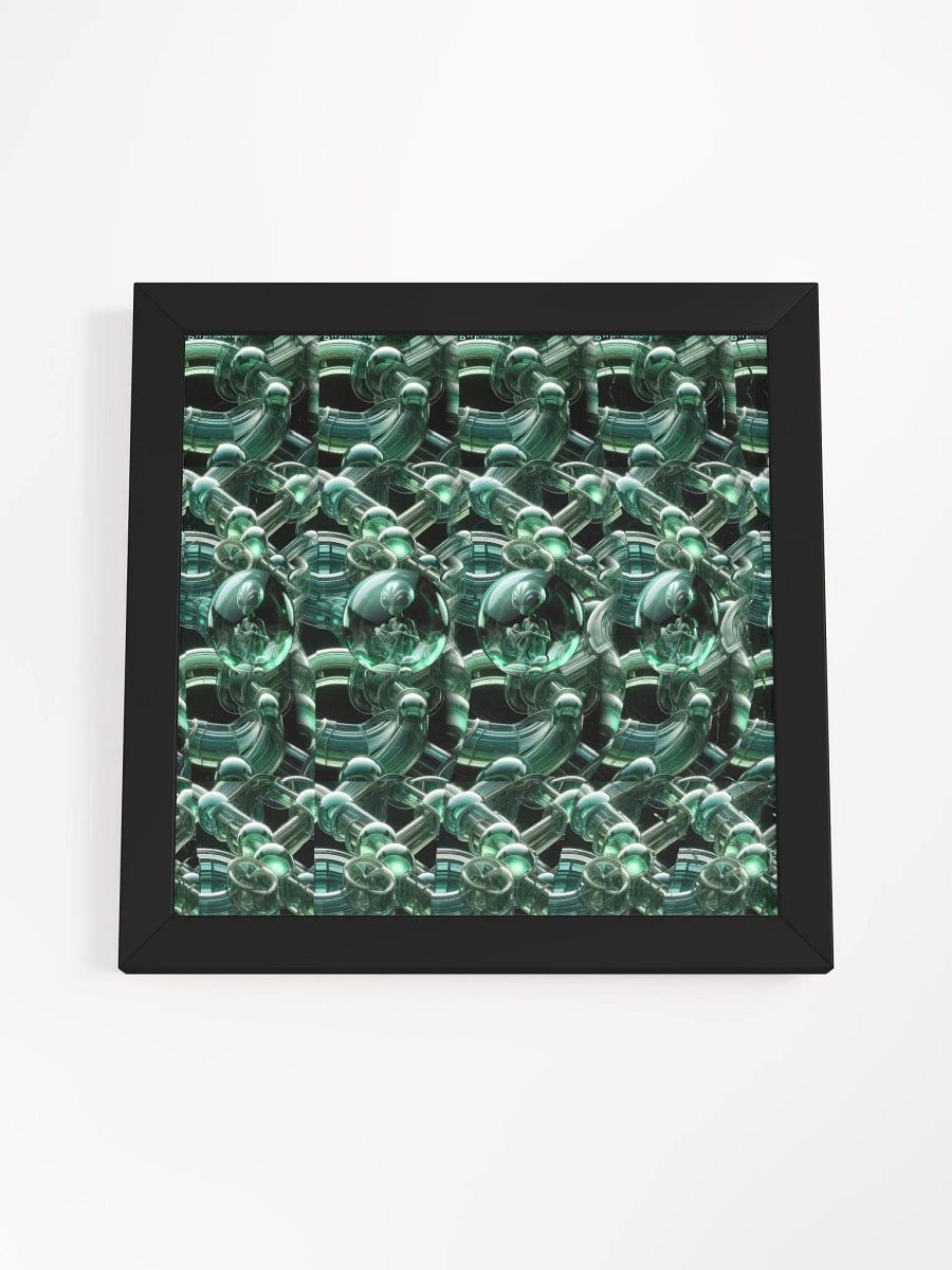 Alien Visitor - Framed 3D Stereogram Poster product image (17)
