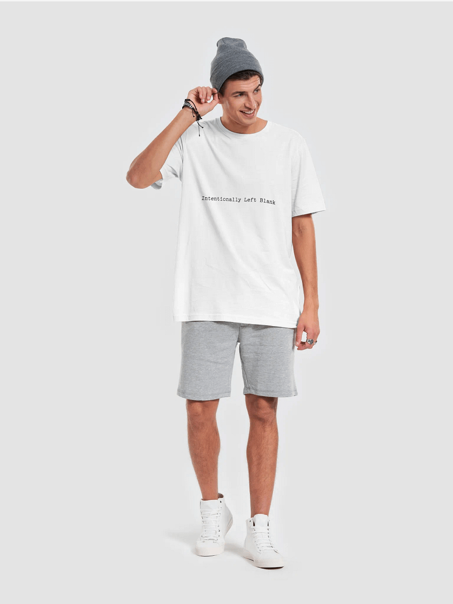 Intentionally Left Blank Printed Supersoft T-Shirt product image (63)