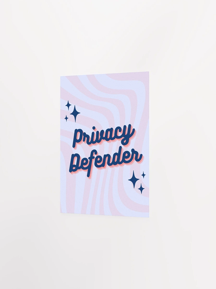Privacy Defender Poster product image (21)