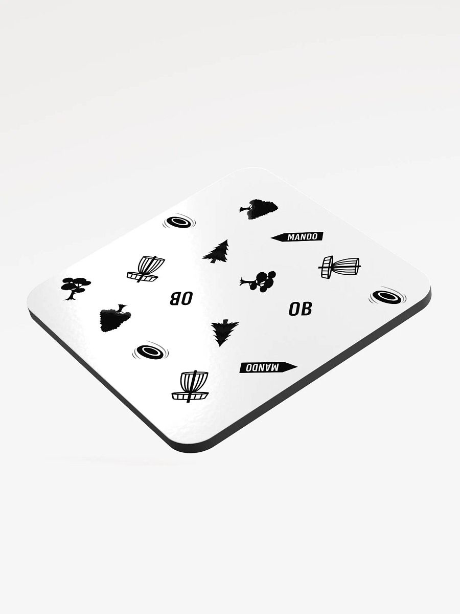 Disc Golf objects - Glossed Cork Coaster product image (3)