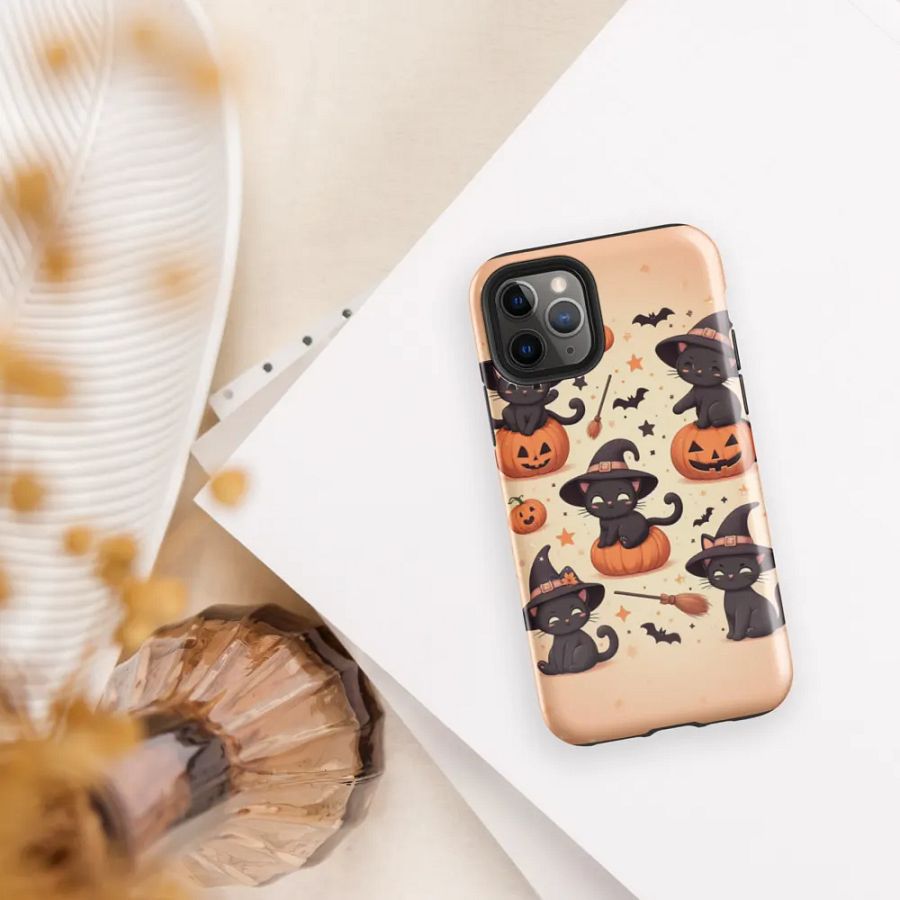 Witchy Black Cats iPhone® Tough Case product image (30)