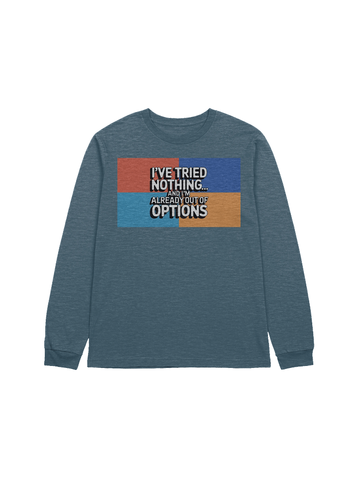 Out of Options Long Sleeve Tee product image (5)