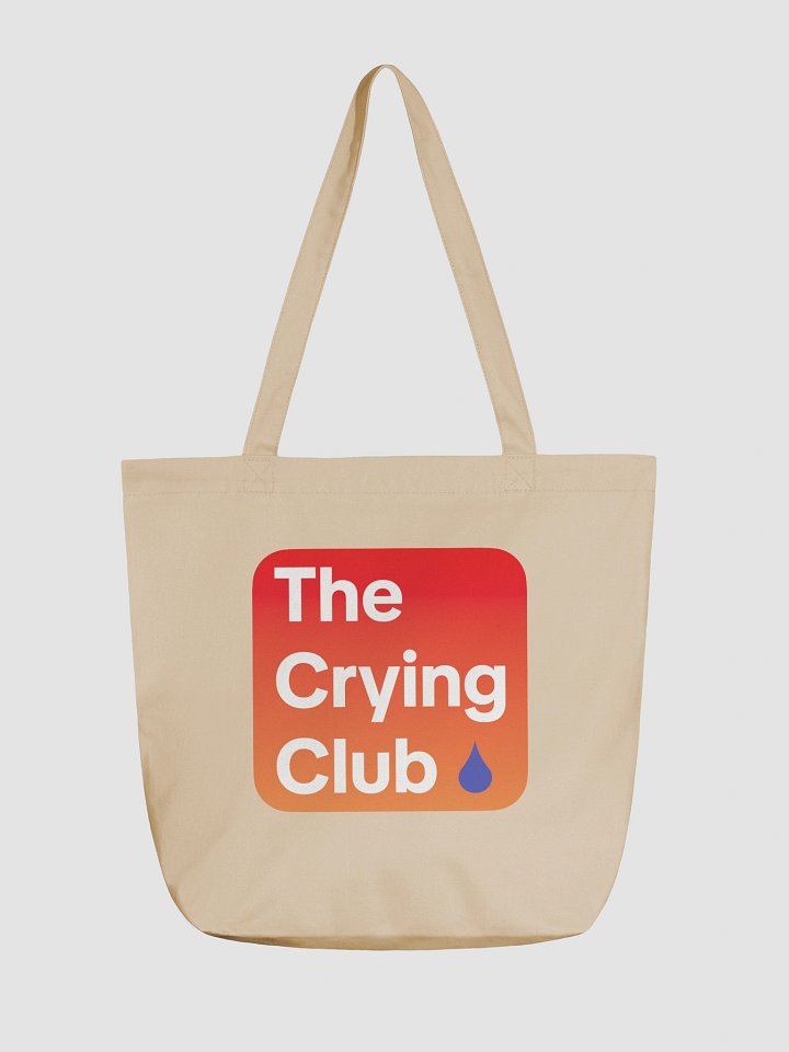 The Crying Club Eco Tote product image (1)