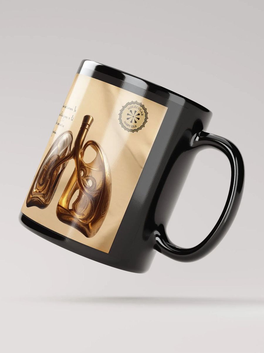 Medicine Black Ceramic Mug 15oz - Science Lover Gift - Doctor Gift - Medical gift - healthcare- general medicine- doctor lifestyle product image (3)