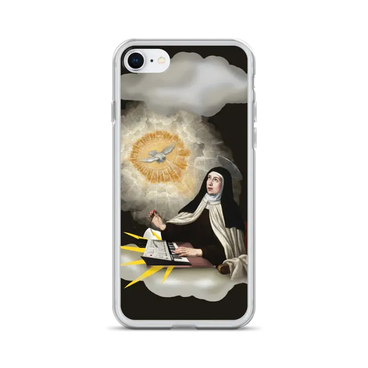 Santa Teresa de Odyssey by Frank Fonik, Techno EDM Clear Case for iPhone® product image (1)