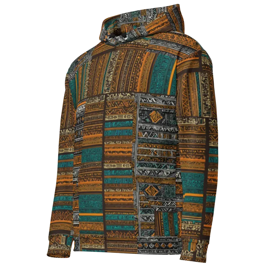 Tribal Ambassador Pattern | Recycled Unisex Hoodie product image (4)