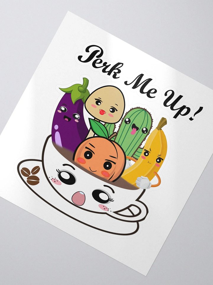 Perk Me Up Mod Small Sticker product image (2)