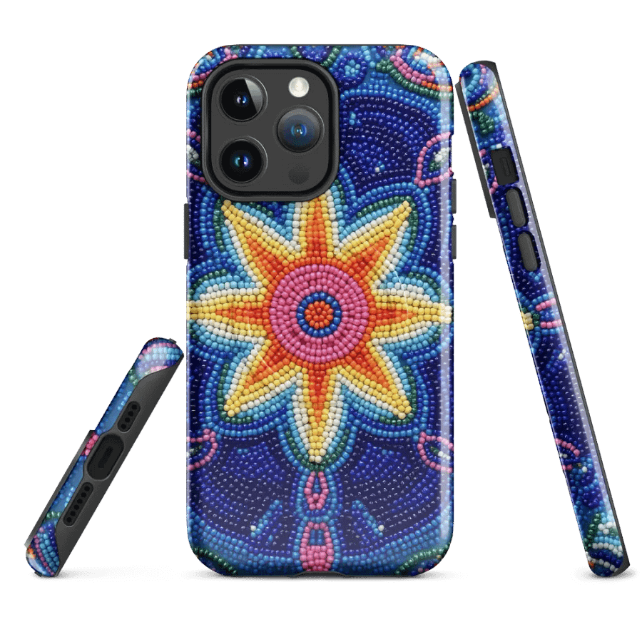 Sunburst Faux-Beadwork iPhone® Tough Case product image (4)