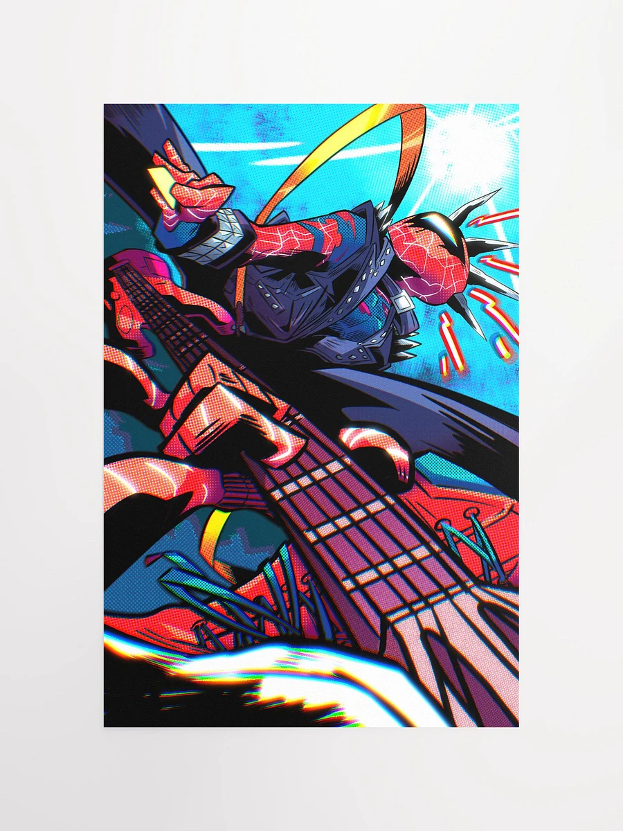 ANARACHNID PRINT - OLD SKOOL RED & BLUE product image (4)