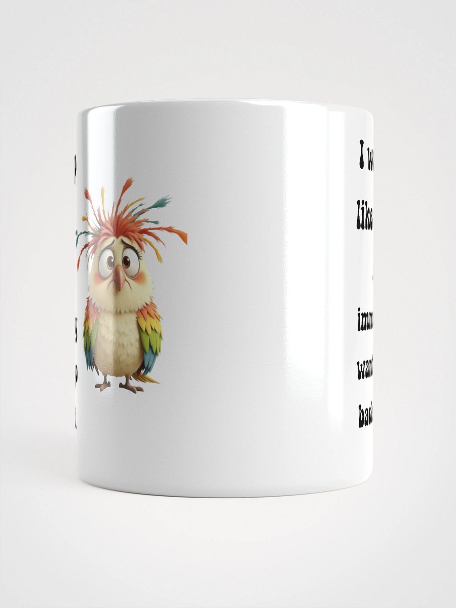 Flustered Featherball – Colorful Cartoon Bird product image (5)