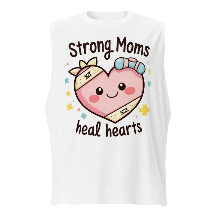 Strong moms, Heartfelt Healing Muscle Tank product image (1)